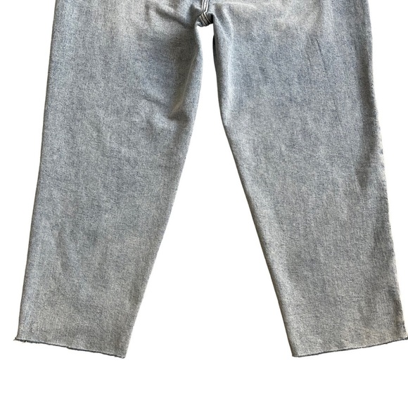 Old Navy Womens Extra High-Waisted Button-Fly Straight Raw-Hem Jeans Plus Sz 20 - Picture 8 of 10